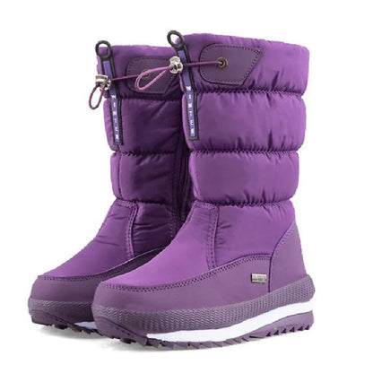 Snow Boots For Women | Waterproof Insulated Winter Pull-On