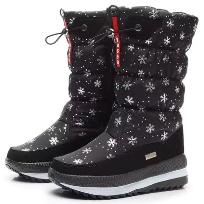 Snow Boots For Women | Waterproof Insulated Winter Pull-On